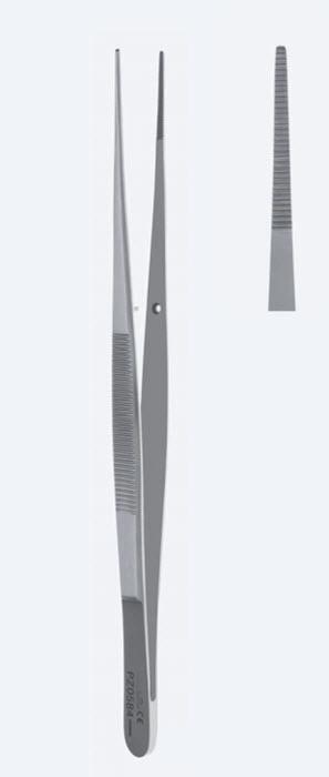 Пінцети, хірургічні, "Taylor", дисекційні, делікатні, прямі, кінчик 1,4 мм, загальна довжина 175 мм, 7". Бренд - Asanus Medizintechnik Gmb, Німеччина